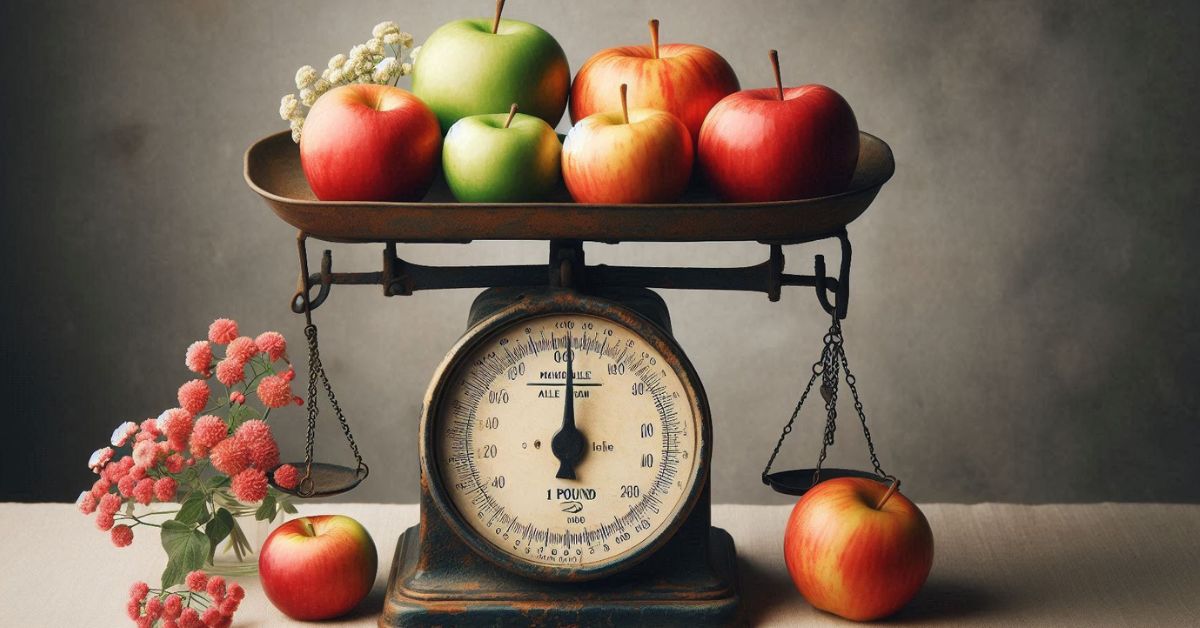 do 5 apple weight more then 1 pu nd