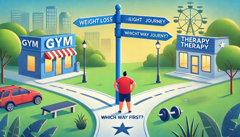 gym or therapy first
