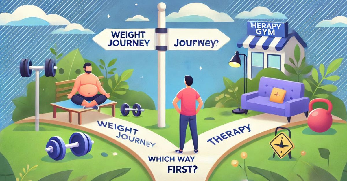 gym or therapy first