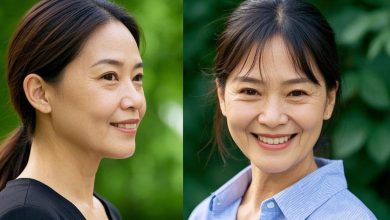 weight loss face before after